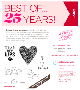 Best of Love Stamp Set