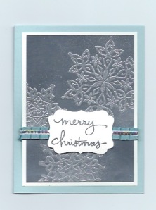 Festive Flurry Christmas card
