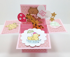 Baby Pop-up Box Card