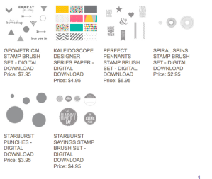 MDS digital downloads for 2-4-14