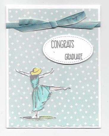 Graduation card created with Beautiful You and Sunshine Sayings stamp sets