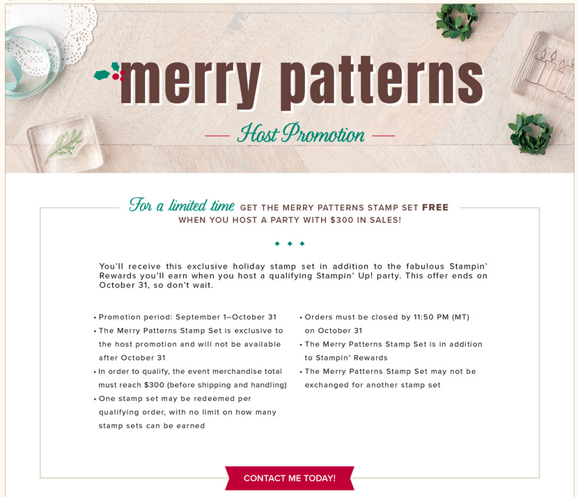 Merry Patterns Host Special