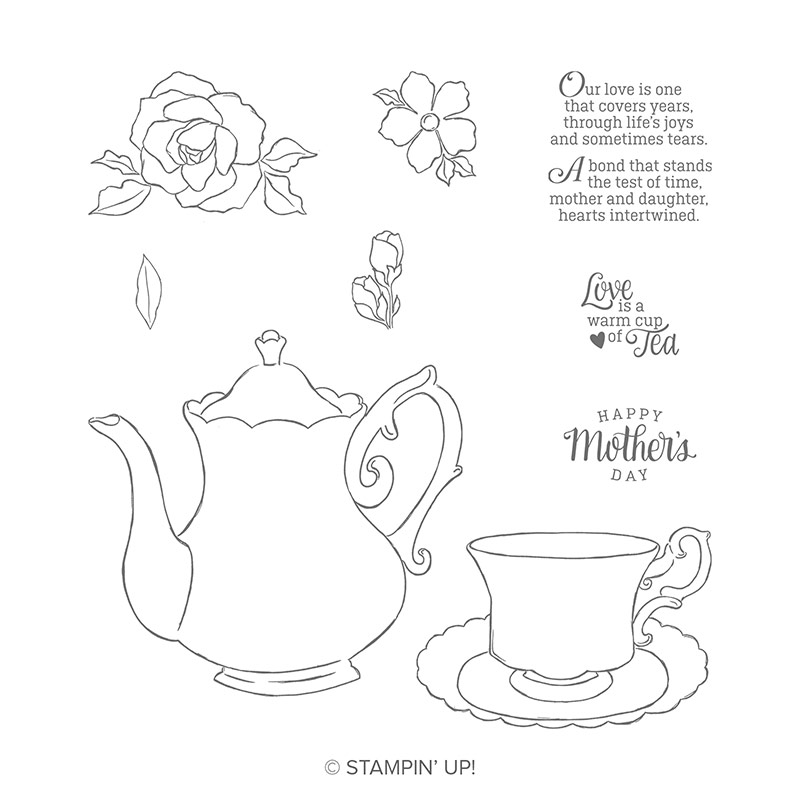 Index for the Tea Together stamp set