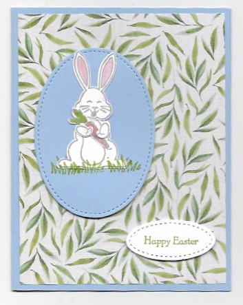 Handmade Easter Card using Best Bunny Bundle
