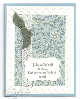 God's Blessings BD card