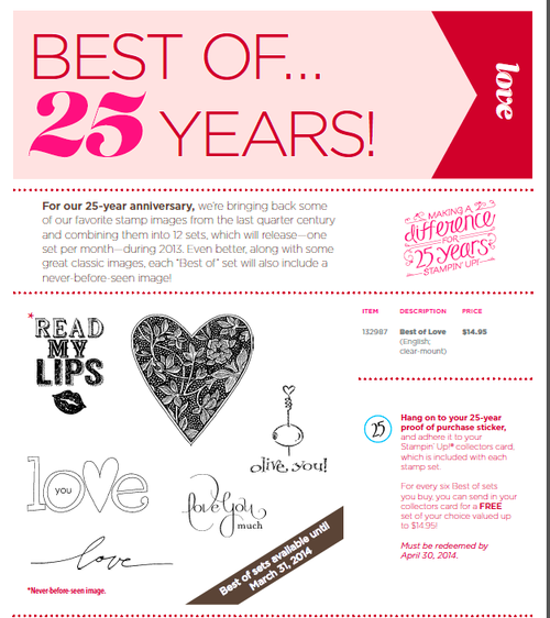 Best of Love Stamp Set