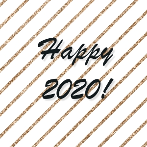 Photo says Happy 2020!
