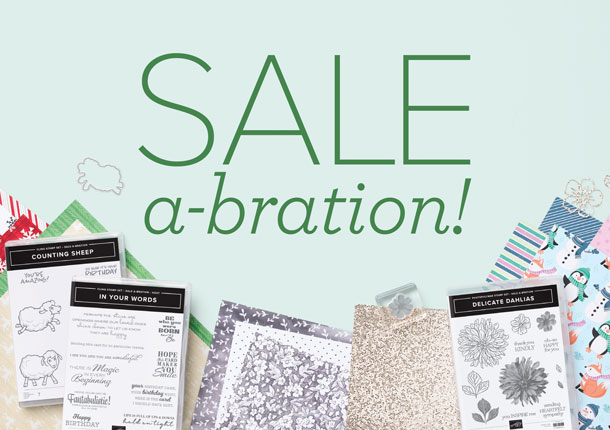Image is the Sale-a-bration banner
