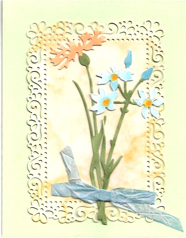 Handcrafted card using the Quiet Meadow bundle

