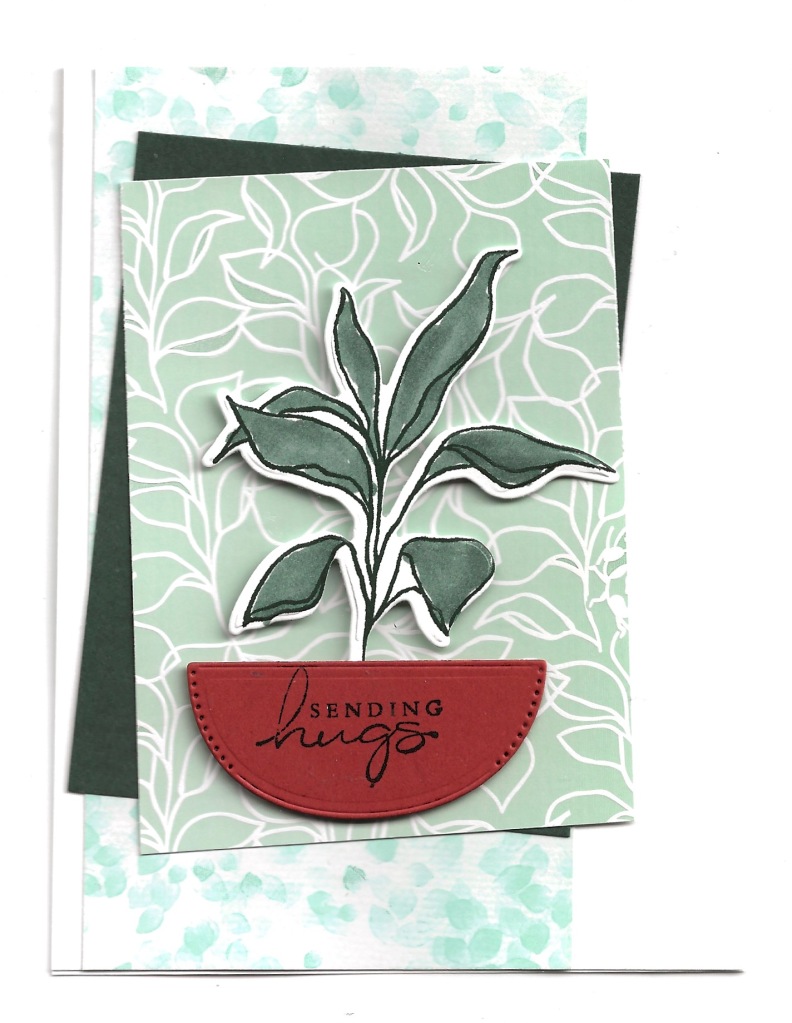 image shows a handmade card using the Beautiful Splendid Thoughts Suite

