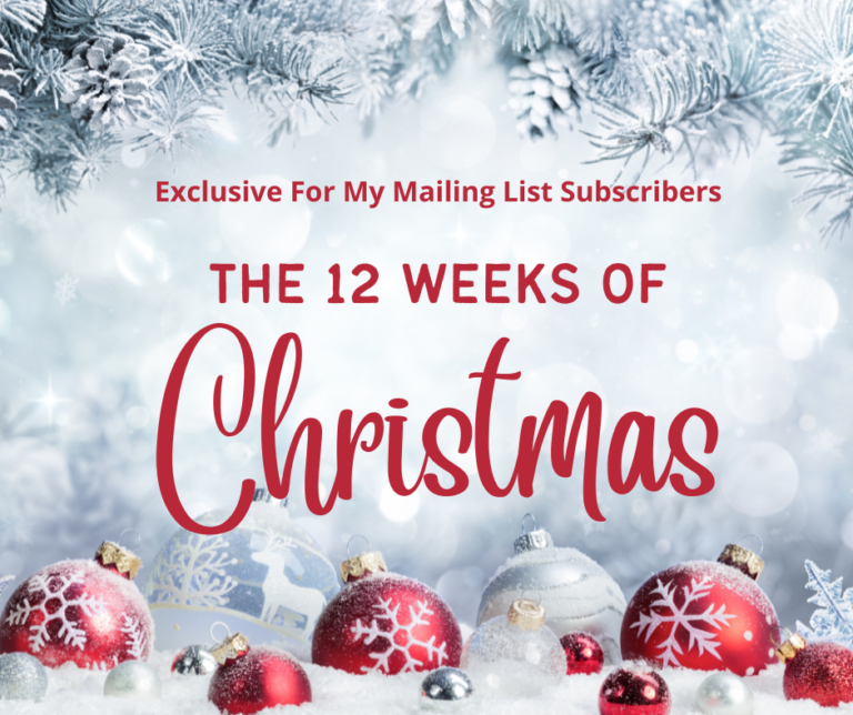 photo announces 24 hours to the exciting launch of 12 Weeks of Christmas