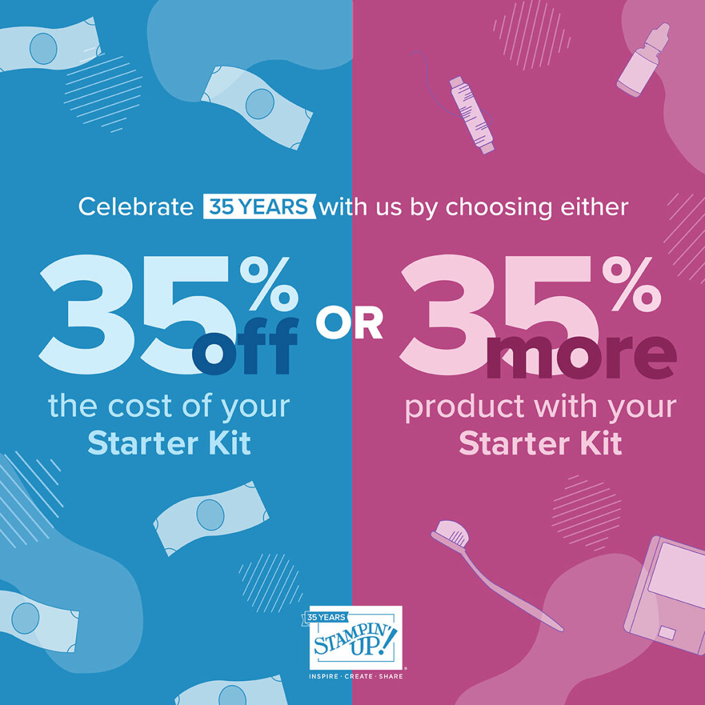 35% Off Starter Kit Special banner